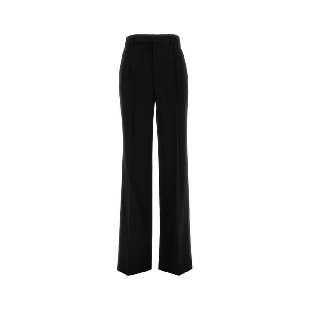 Saint Laurent Women Black Wool Pant